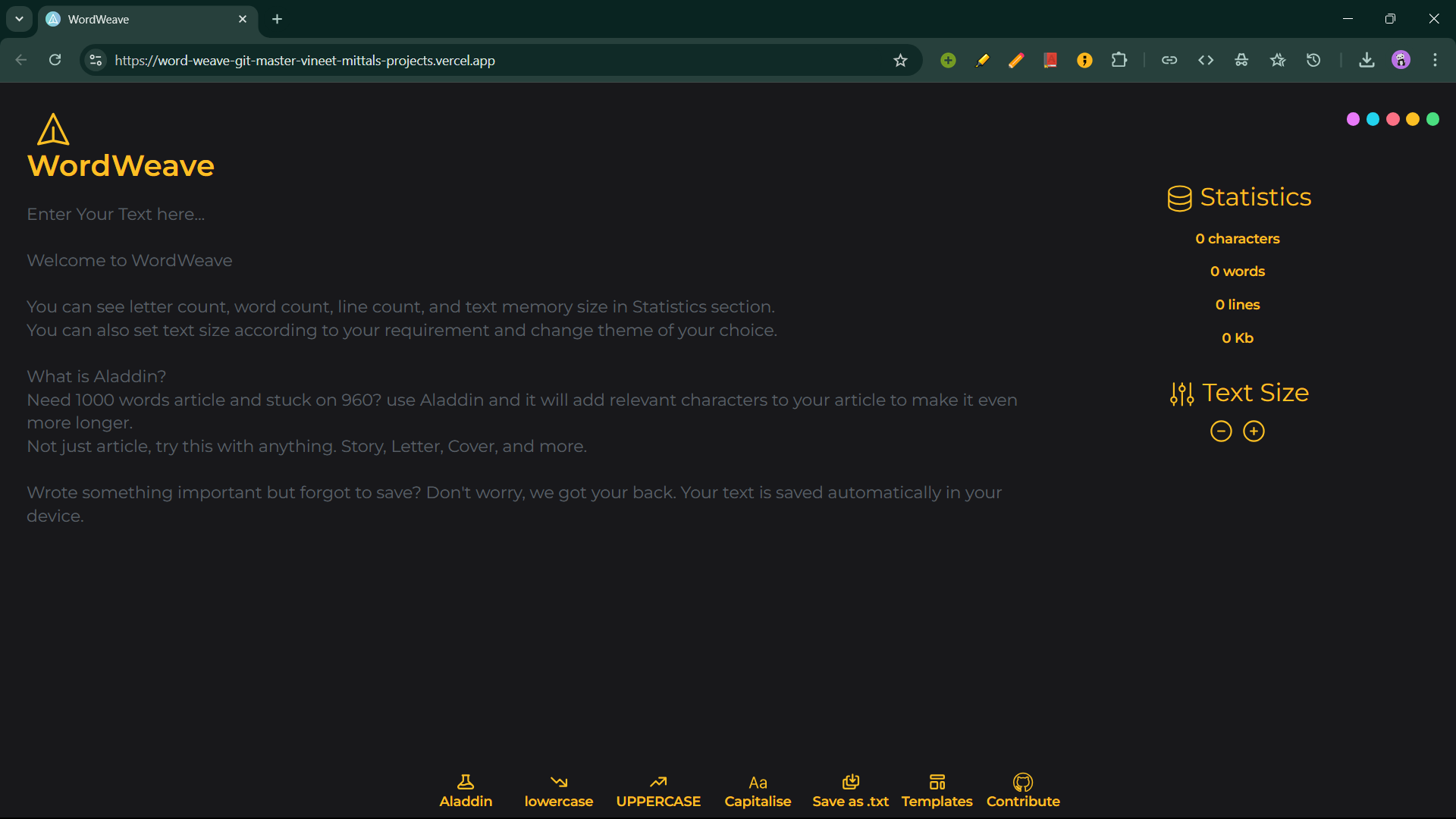 Software Screenshot